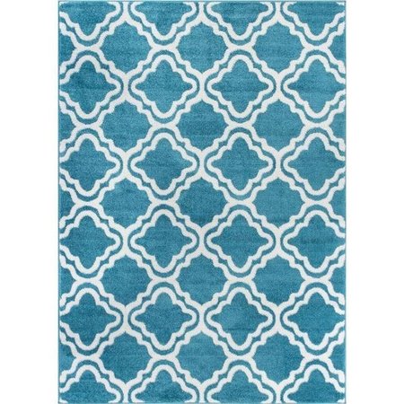 WELL WOVEN Well Woven 09467 Calipso Kids Rug; Blue - 7 ft. 10 in. x 10 ft. 6 in. 9467